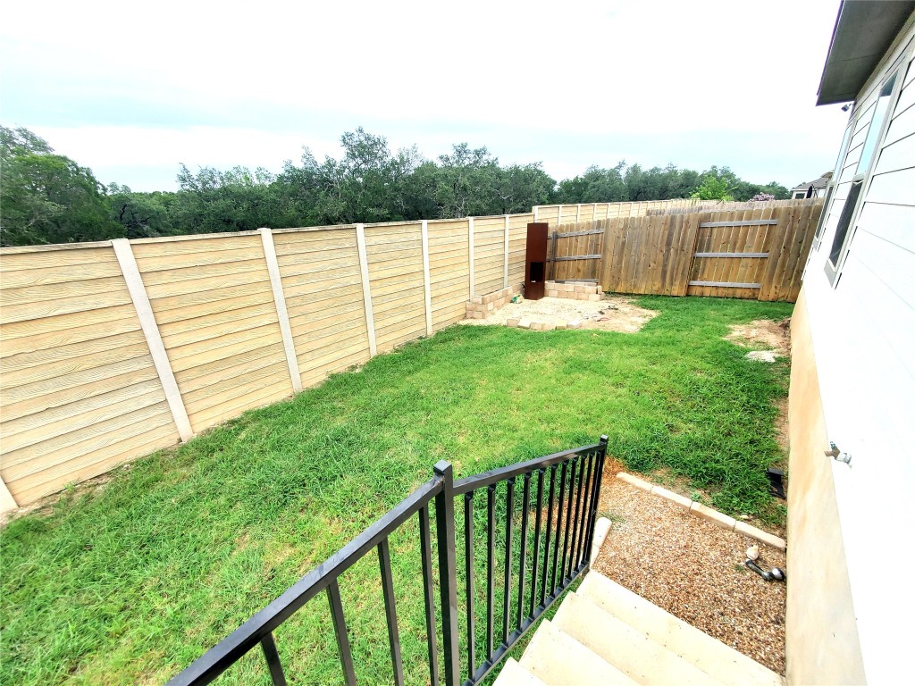 101 Prosecco Path Leander, TX 78641 - Photo 18 of 21 a view of a balcony with outdoor space