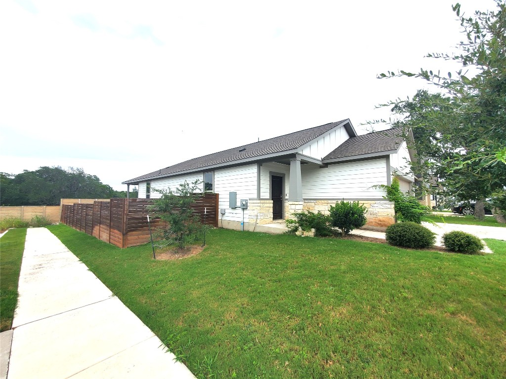 101 Prosecco Path Leander, TX 78641 - Photo 3 of 21 a view of a house with a yard and sitting area