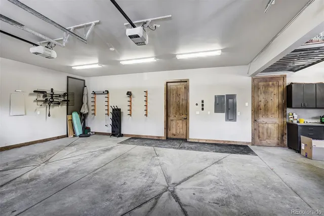 a view of a livingroom with a flat screen tv
