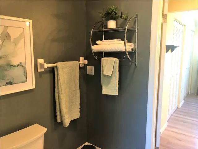 a picture of a house with entryway