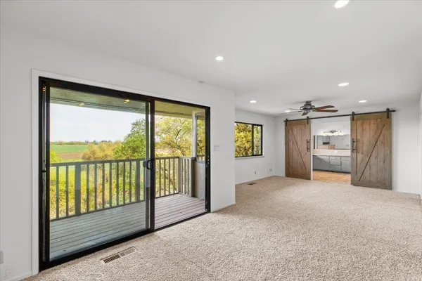a view of outdoor space and patio