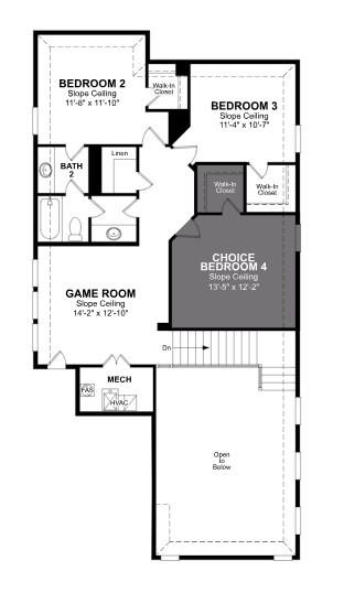 1428 Lady Bird Road Justin, TX 76247 - Photo 13 of 13 Beazer Homes Wildflower Ranch Brazos Floorplan.