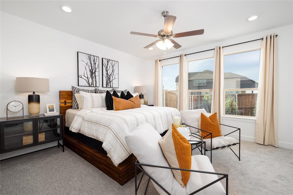 1428 Lady Bird Road Justin, TX 76247 - Photo 7 of 13 Beazer Homes Wildflower Ranch Brazos Floorplan. This is not a photo of the actual home, but is a photo of the Brazos floorplan.