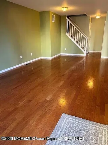 a view of an front door