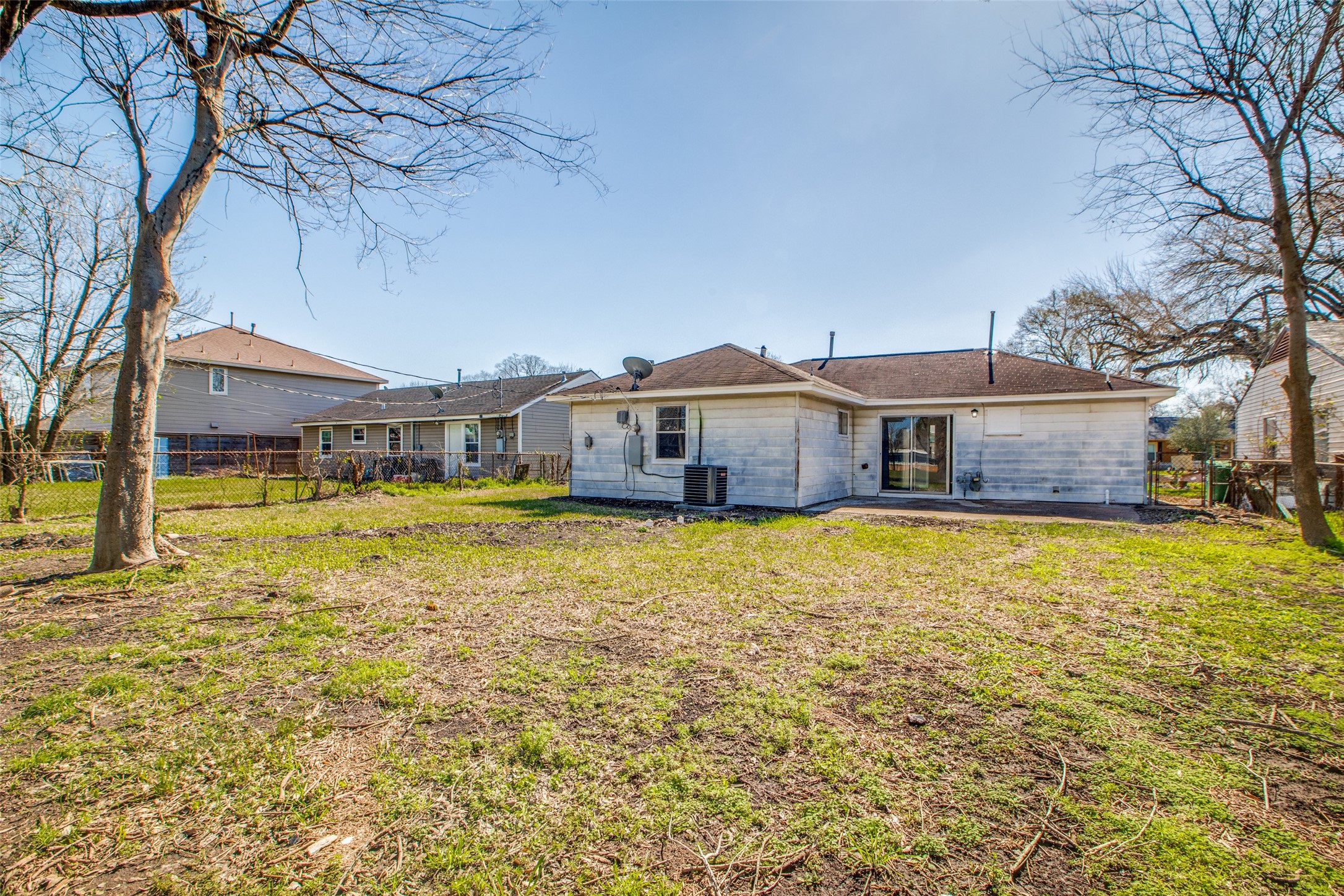 8615 Josie Street Houston, TX 77029 - Photo 22 of 25 a front view of house with a garden