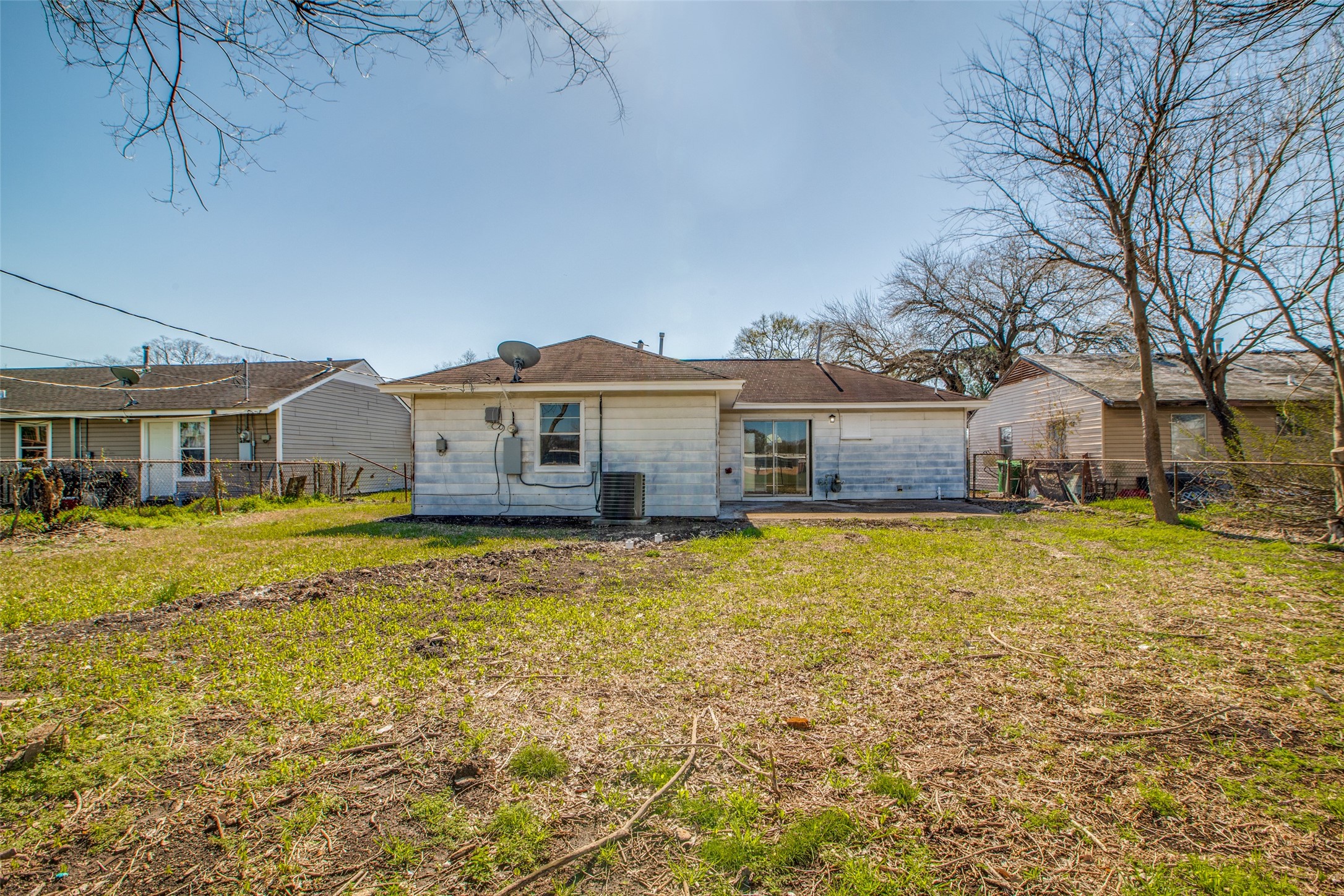 8615 Josie Street Houston, TX 77029 - Photo 23 of 25 a front view of a house with a garden