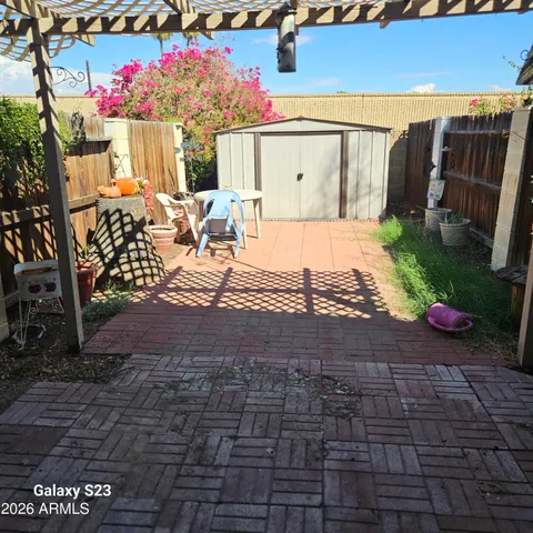 a view of outdoor space and porch