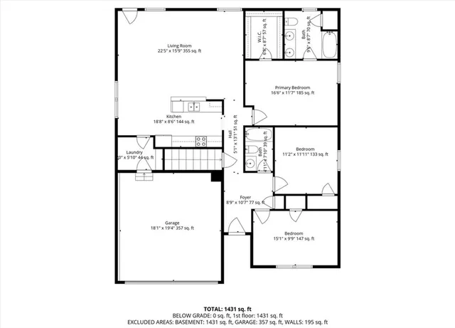 $354,900 | 747 South Cherry Street, Gardner, KS 66030