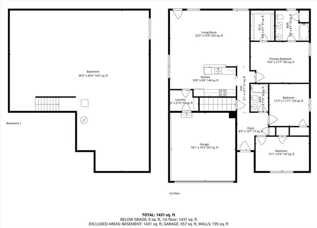 $354,900 | 747 South Cherry Street, Gardner, KS 66030