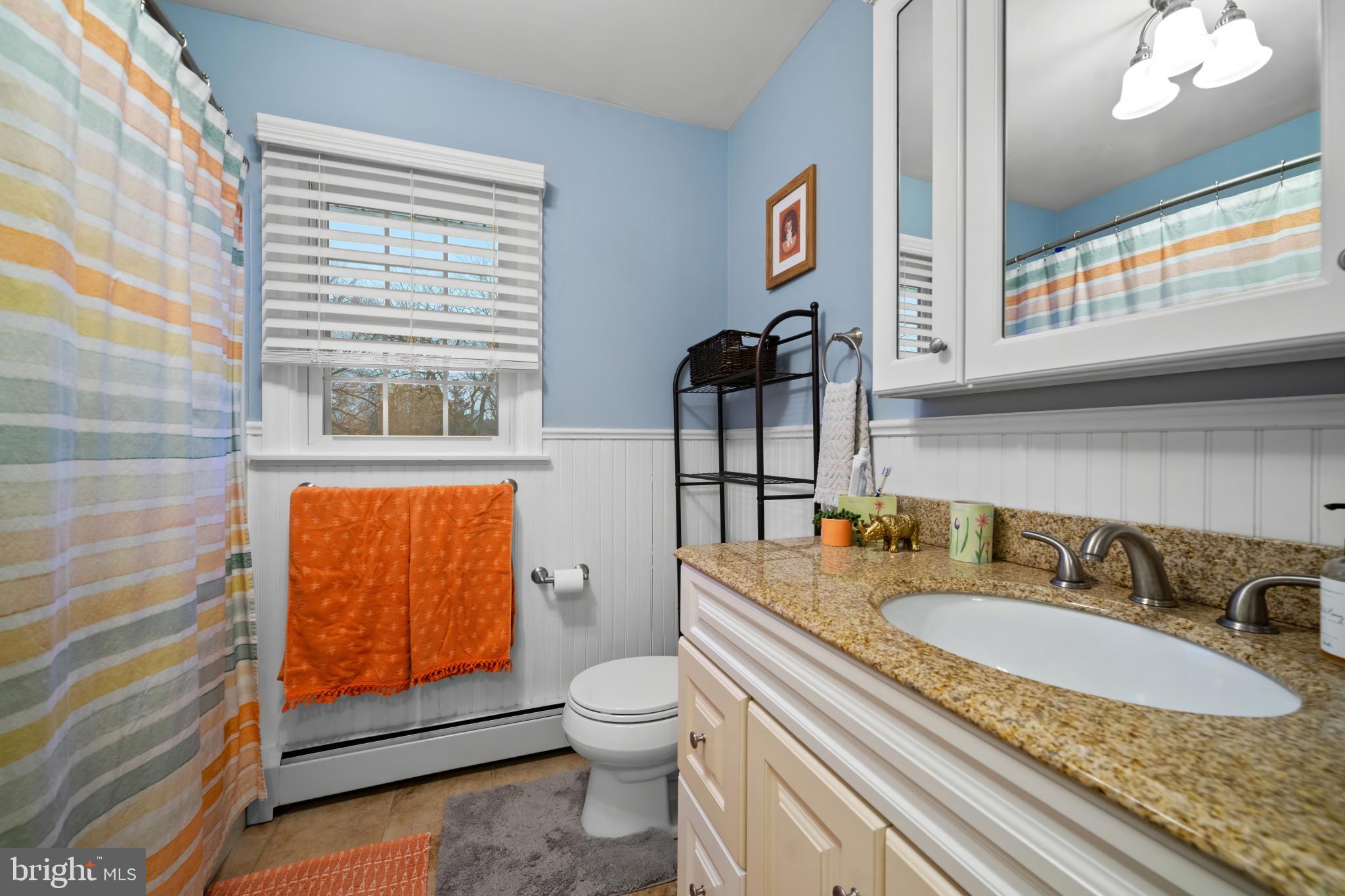 1501 Keystone Drive Hatfield, PA 19440 - Photo 33 of 45 Full bath featuring curtained shower, vanity, a ba