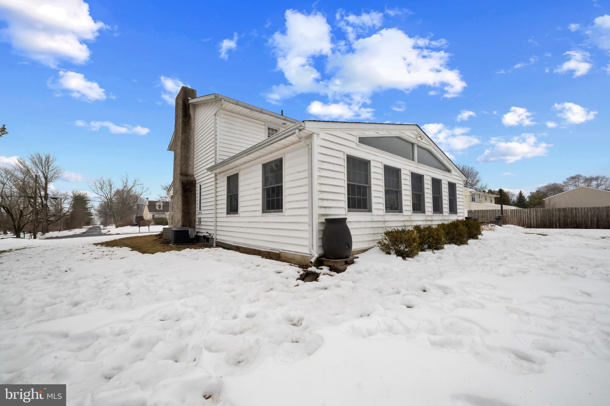 1501 Keystone Drive Hatfield, PA 19440 - Photo 42 of 45 View of snowy exterior featuring a cooling unit