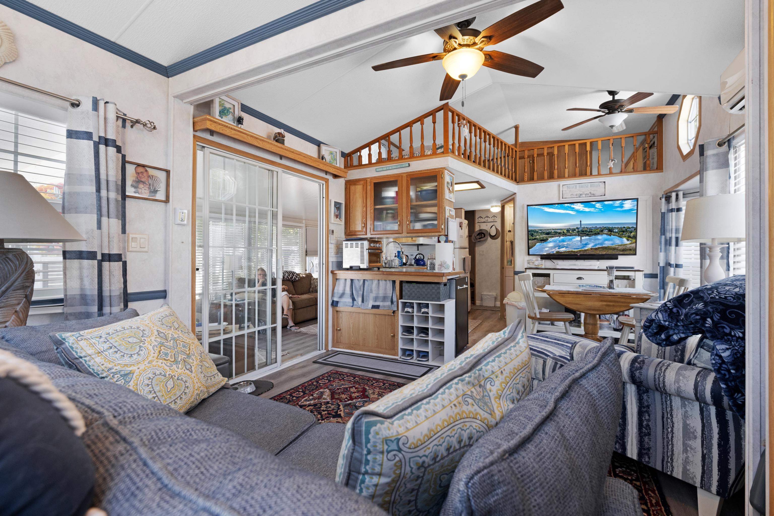 709 Rt 9 S, Unit 384 Cape May, NJ 08204 - Photo 19 of 22 a view of living room kitchen and dining room