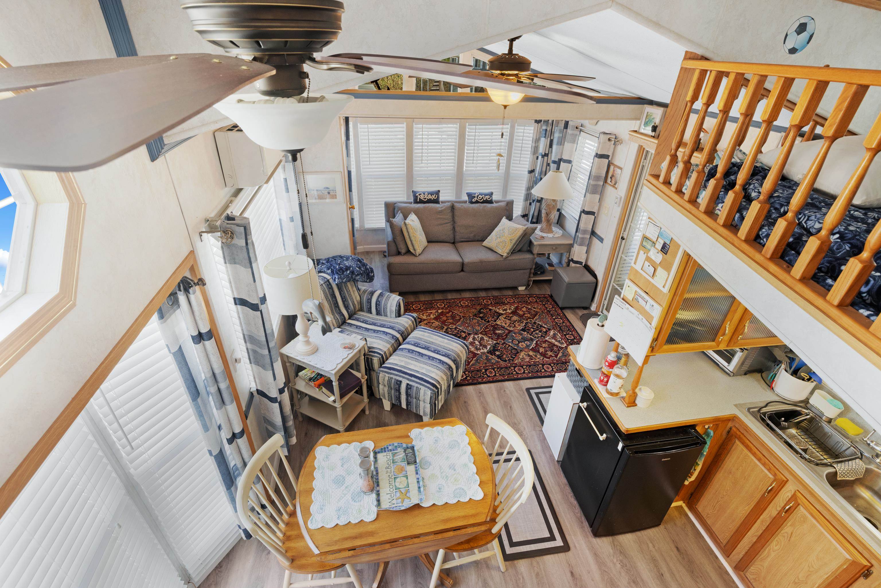 709 Rt 9 S, Unit 384 Cape May, NJ 08204 - Photo 10 of 22 a view of a chairs and table in the balcony