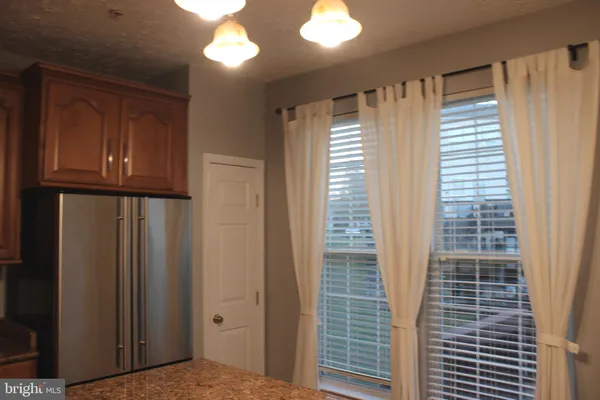 a view of a closet from window