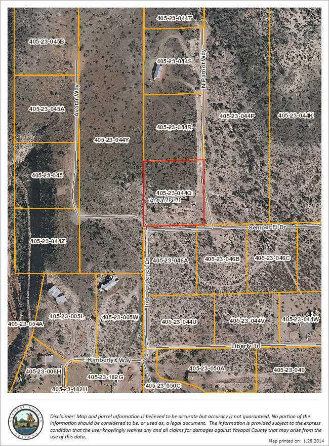 6310 North Patriot Way Rimrock, AZ 86335 - Photo 24 of 25 Satellite Map - 6310 N