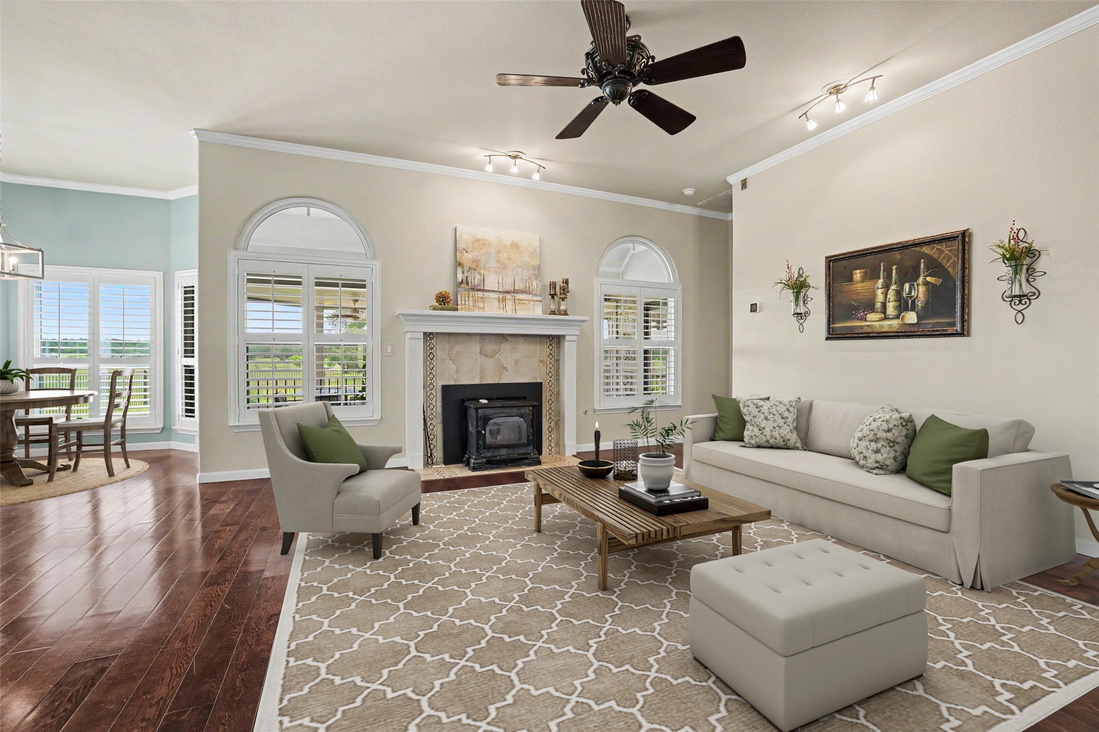 1950 County Road 245 Georgetown, TX 78633 - Photo 19 of 39 Virtually Staged Living Room