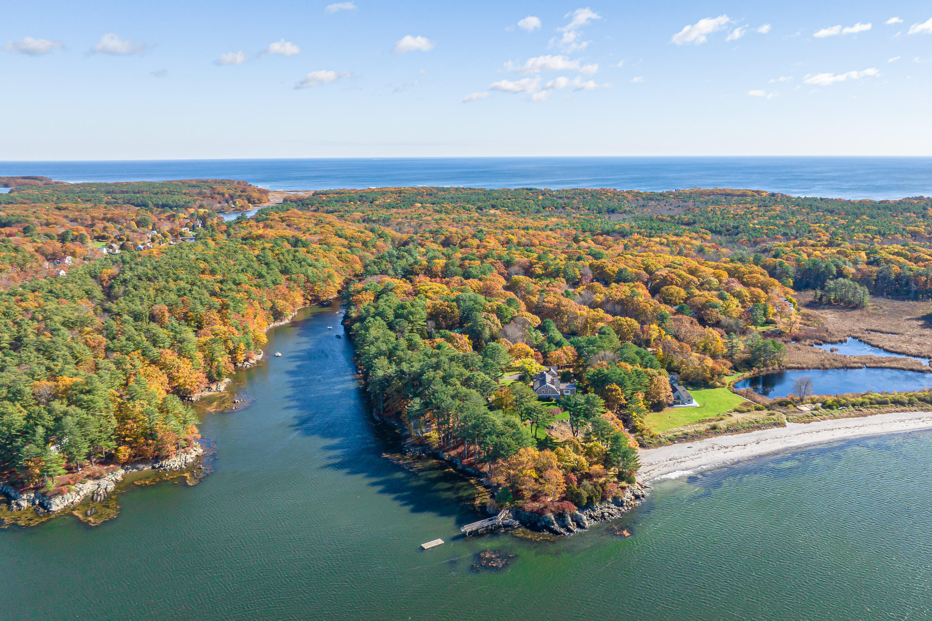 16 Captains Way Kittery Point, ME 03905 - Photo 8 of 42 Aerial