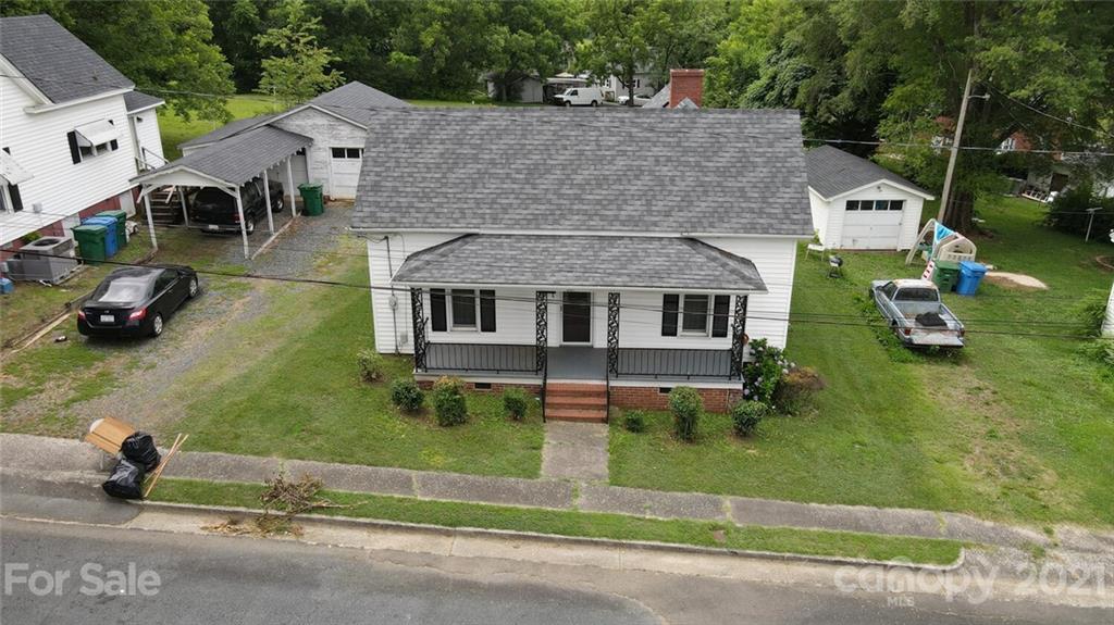 621 Graham Street Albemarle, NC 28001 - Photo 3 of 24 an aerial view of a house with swimming pool