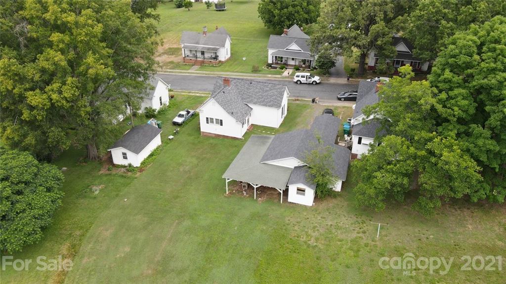 621 Graham Street Albemarle, NC 28001 - Photo 21 of 24 an aerial view of a house with outdoor space tennis court