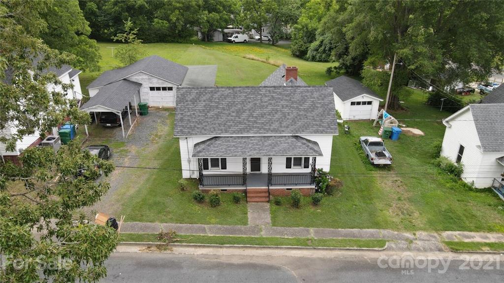 621 Graham Street Albemarle, NC 28001 - Photo 23 of 24 an aerial view of a house with swimming pool patio and outdoor seating