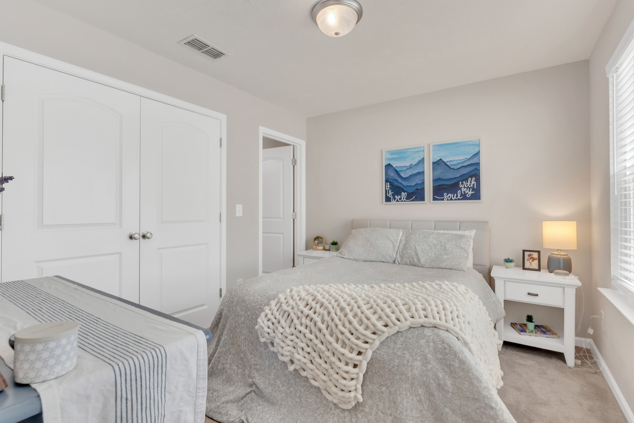 3507 Learning Lane Murfreesboro, TN 37128 - Photo 16 of 30 a bedroom with a bed and a lamp