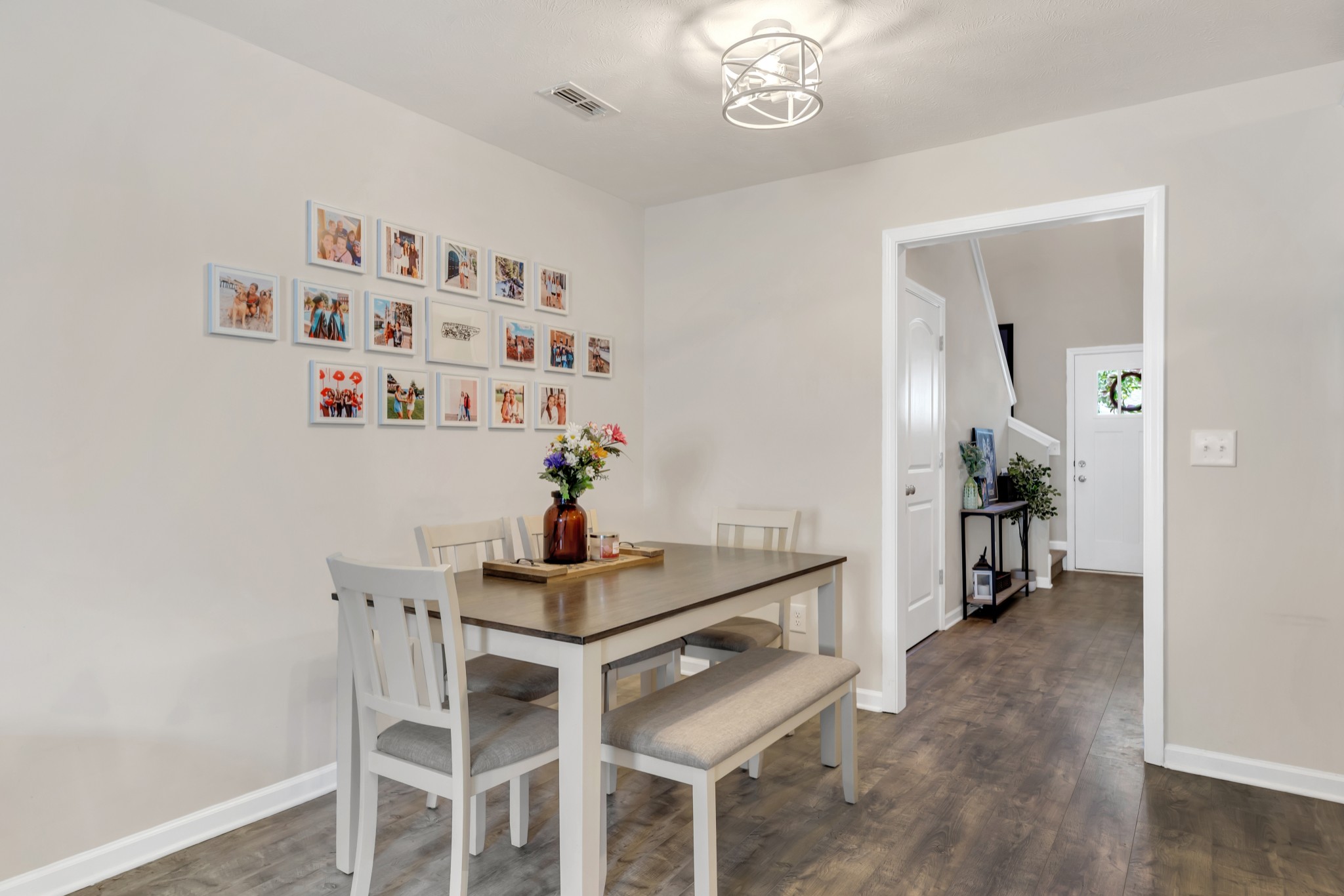 3507 Learning Lane Murfreesboro, TN 37128 - Photo 8 of 30 a dining room with furniture and wooden floor