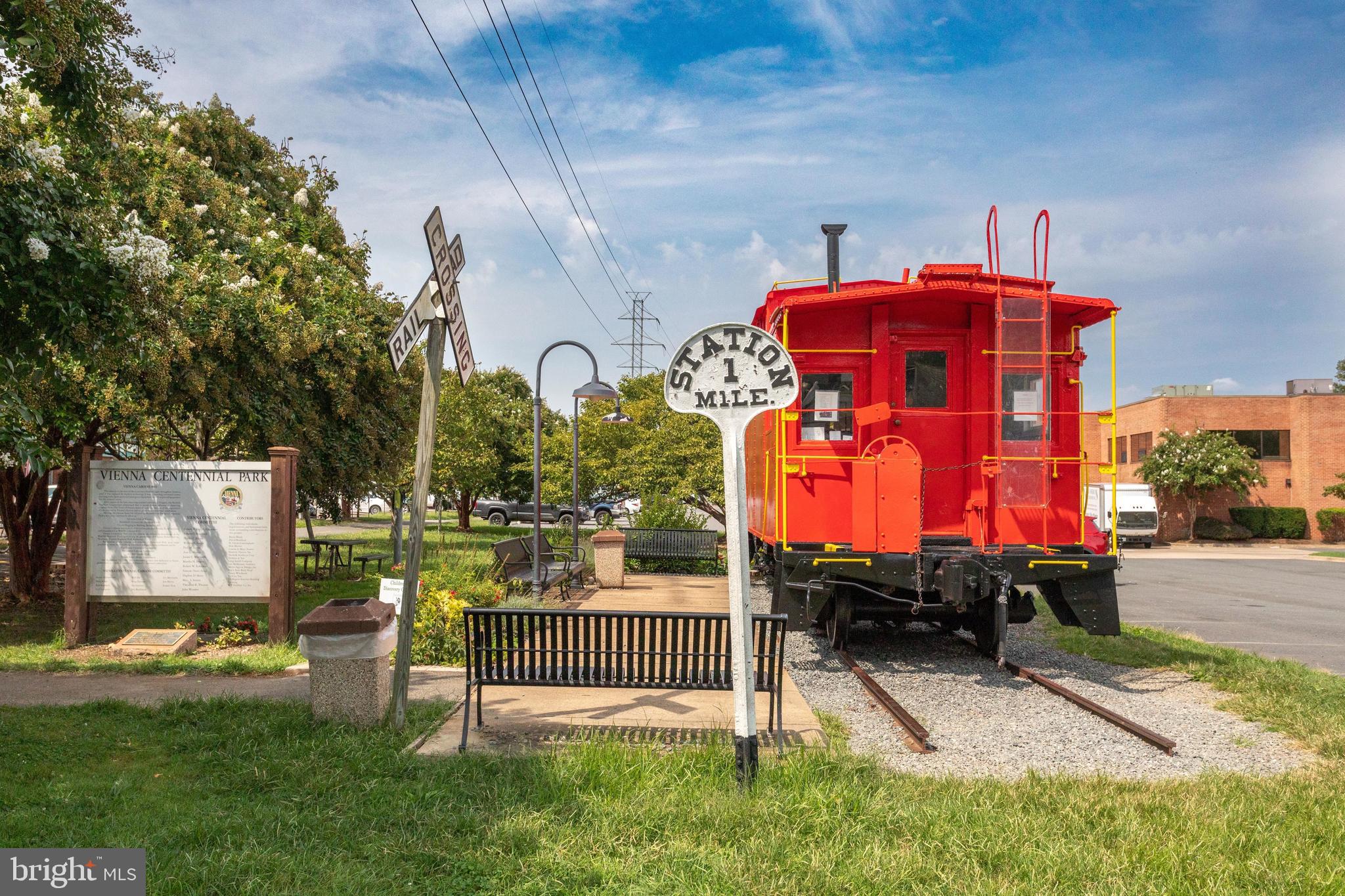 9728 Hidden Valley Road Vienna, VA 22181 - Photo 54 of 56 Antique train car on display