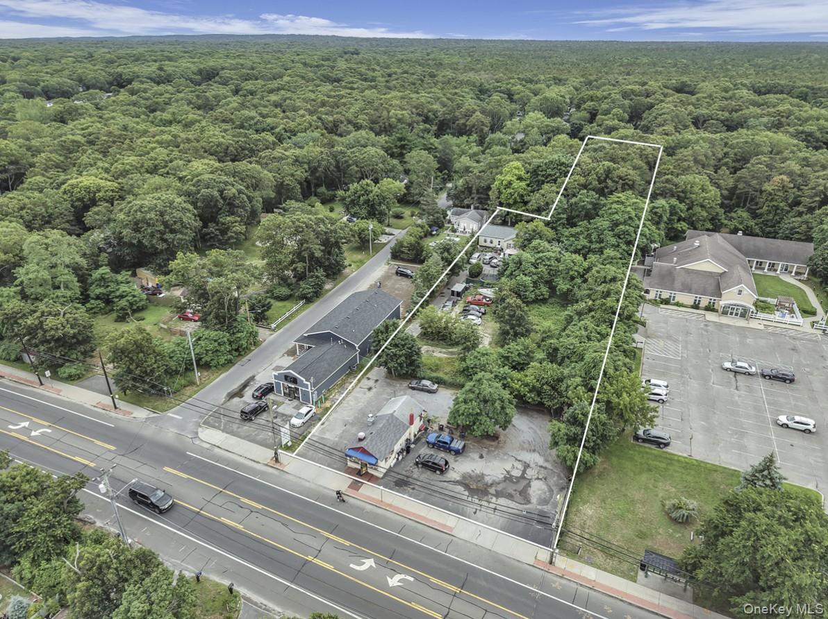 669 Flanders Road Flanders, NY 11901 - Photo 3 of 16 an aerial view of a house with a yard