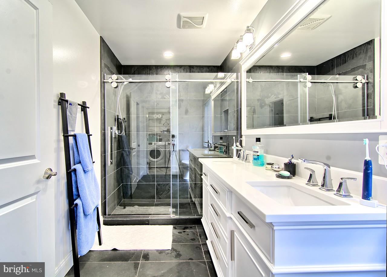 3403 Birch Hollow Road Baltimore, MD 21208 - Photo 17 of 39 Upgraded Modern Master Bathroom