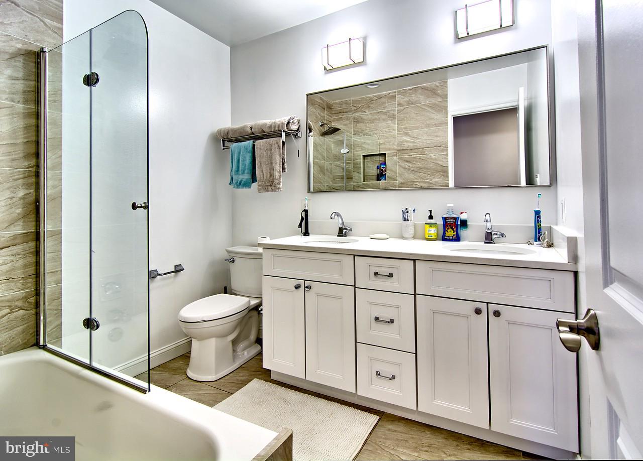3403 Birch Hollow Road Baltimore, MD 21208 - Photo 24 of 39 Upgraded Hall Bathroom