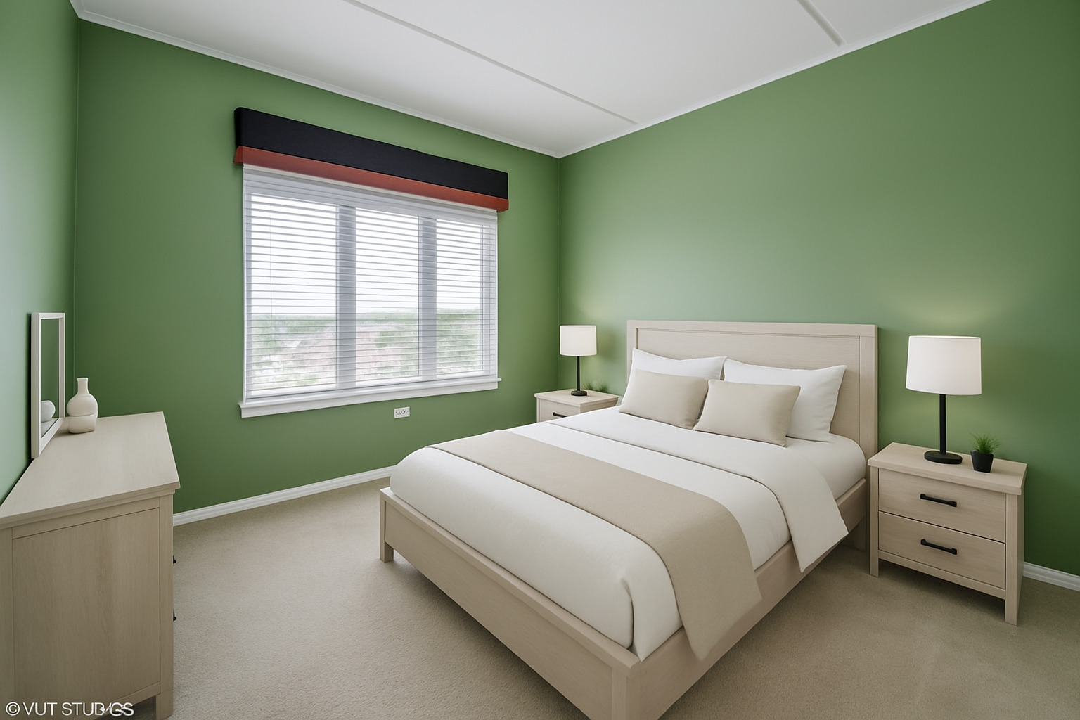 1199 East Port Clinton Road, Unit 610 Vernon Hills, IL 60061 - Photo 11 of 16 a bedroom with a bed and a window