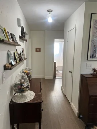 a view of workspace with a window