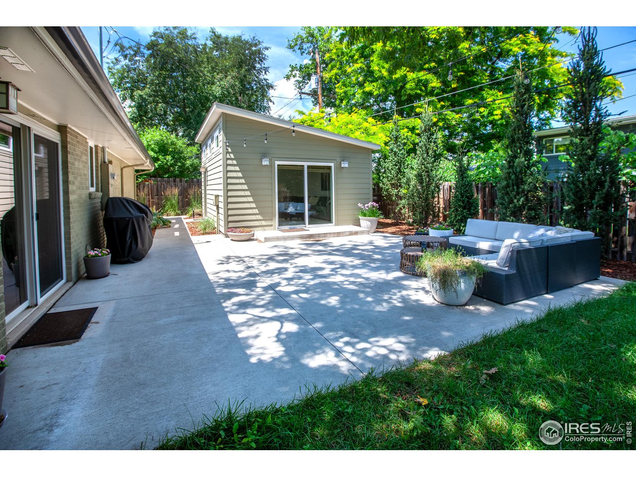 2465 Glenwood Drive Boulder, CO 80304 - Photo 23 of 24 Large patio great for entertaining