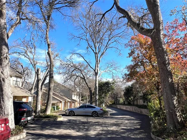 a view of a building with a swimming pool