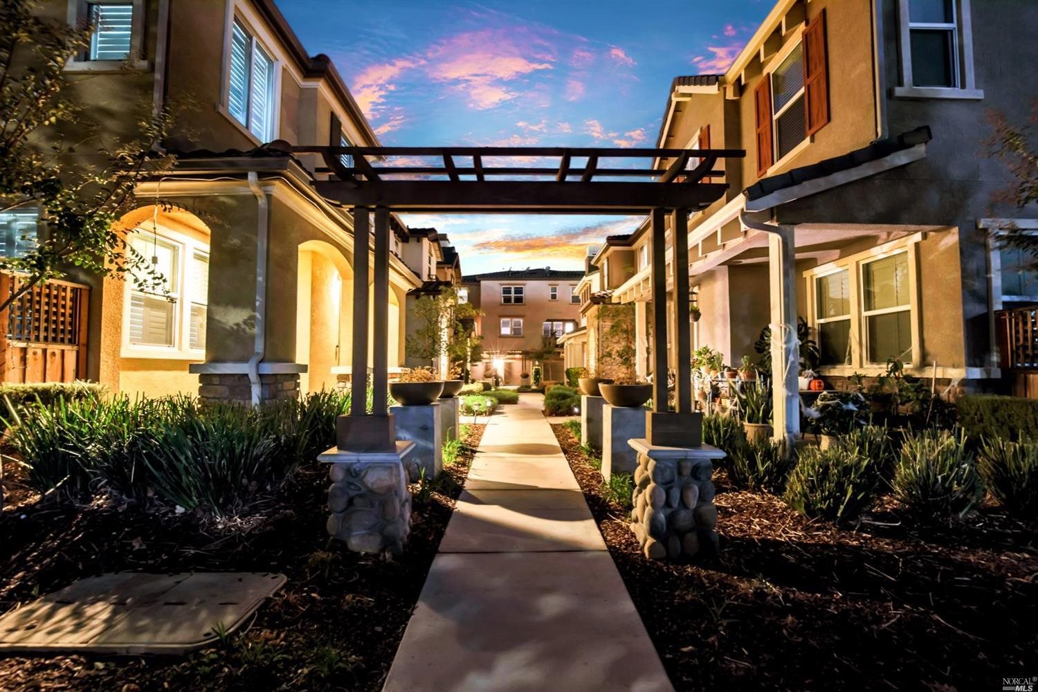 1321 Windswept Common Livermore, CA 94550 - Photo 1 of 1 a view of a path along with potted plants