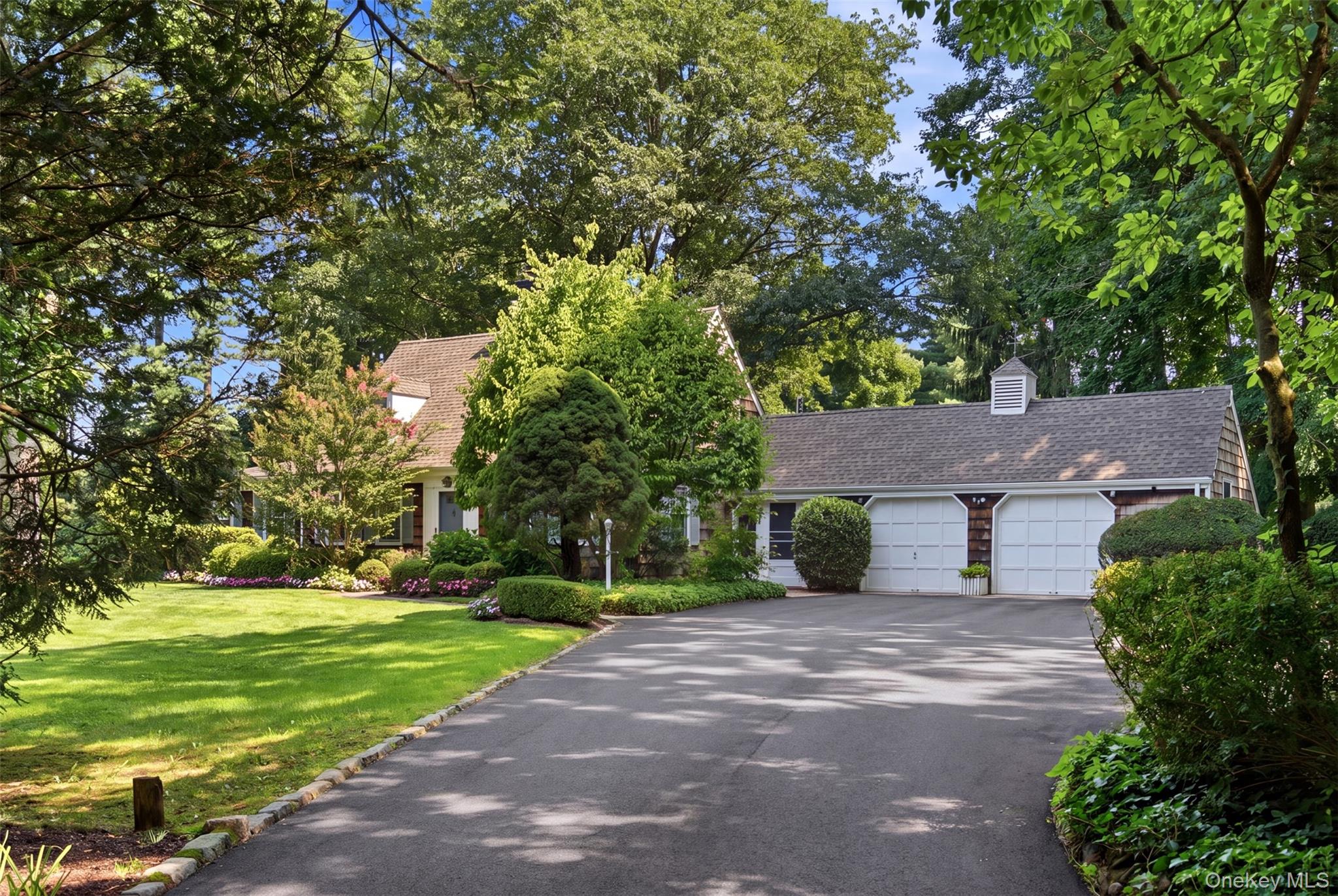 1936 Midlane Road Muttontown, NY 11791 - Photo 33 of 44 Front Exterior w/ 2 car garage
