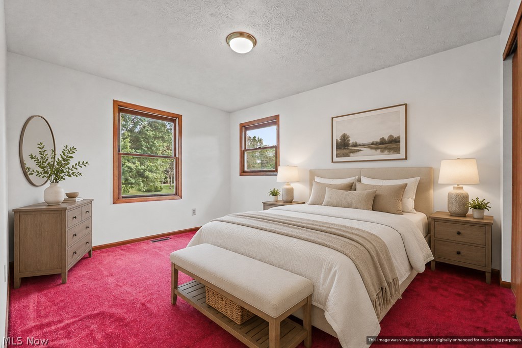 2642 Blake Road Wadsworth, OH 44281 - Photo 20 of 46 Room featuring vibrant red carpeting and white walls
