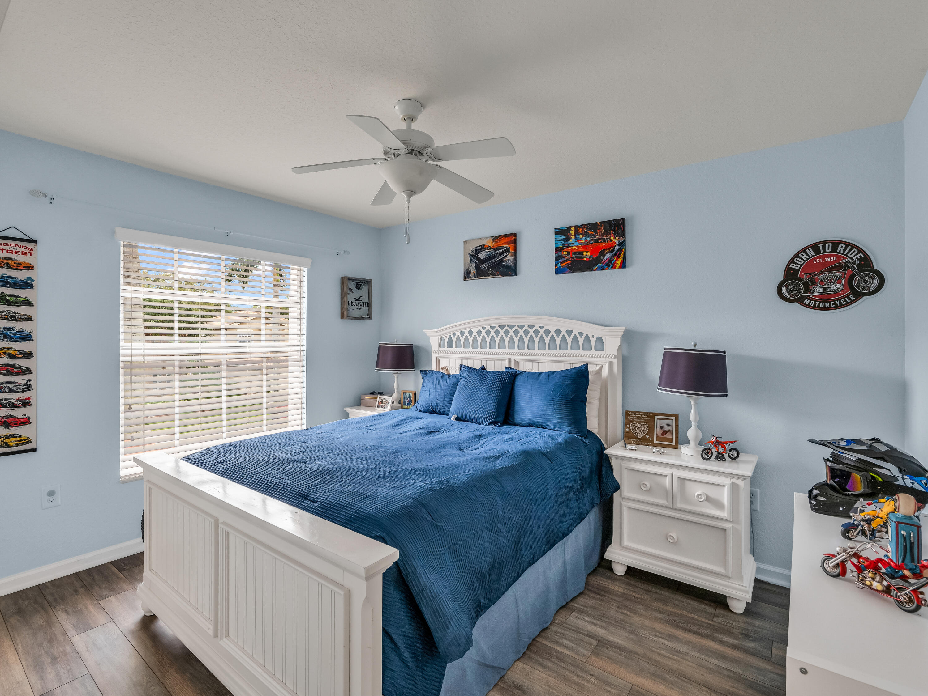 7951 Red Mahogany Road Boynton Beach, FL 33437 - Photo 28 of 33 a bedroom with a bed and a window