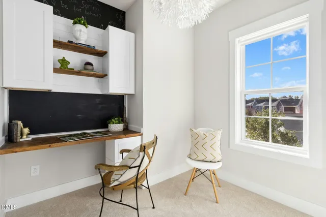 a backyard of a house