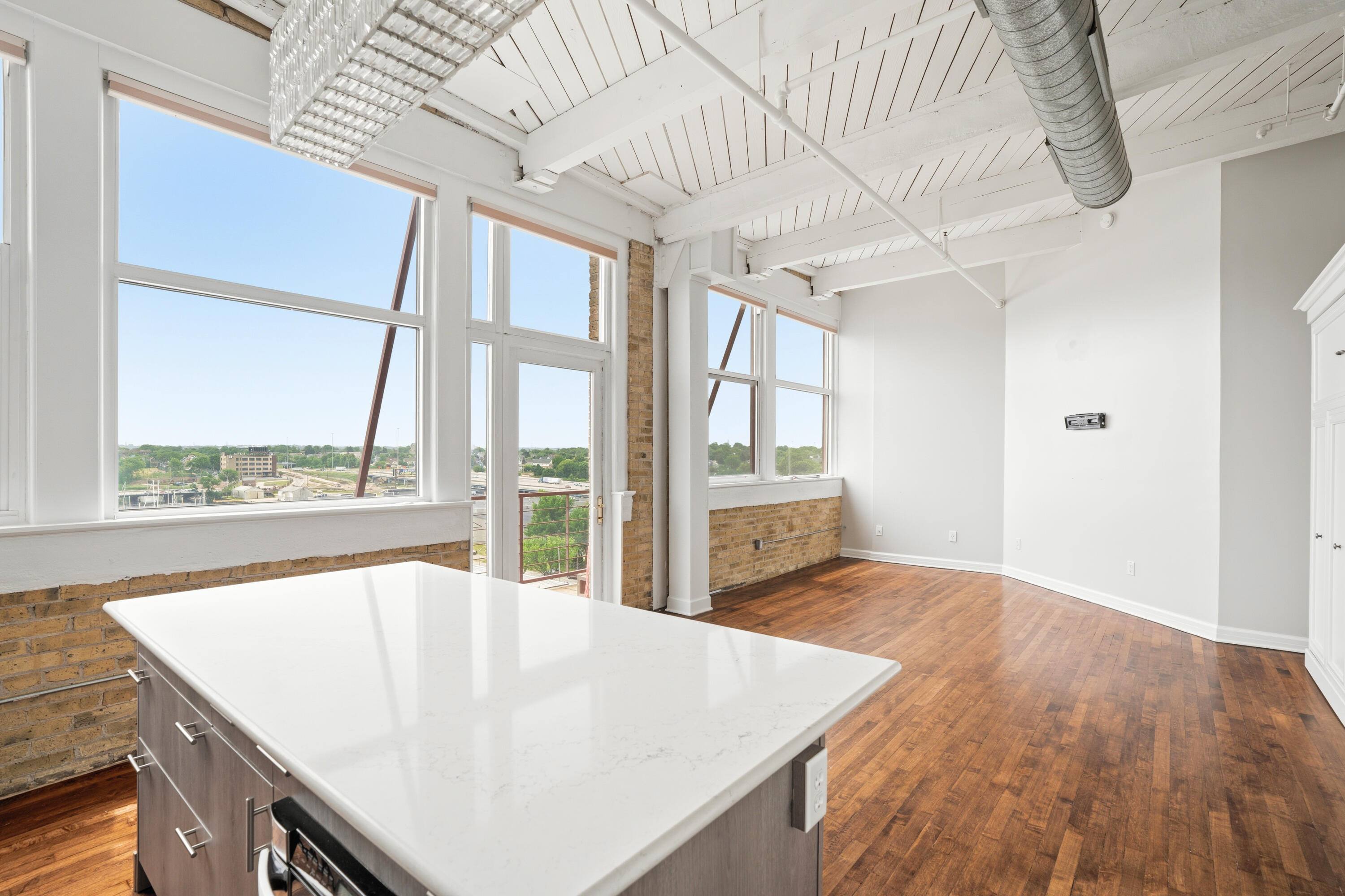 215 West Maple Street, Unit 607 Milwaukee, WI 53204 - Photo 12 of 20 Kitchen/Living Area