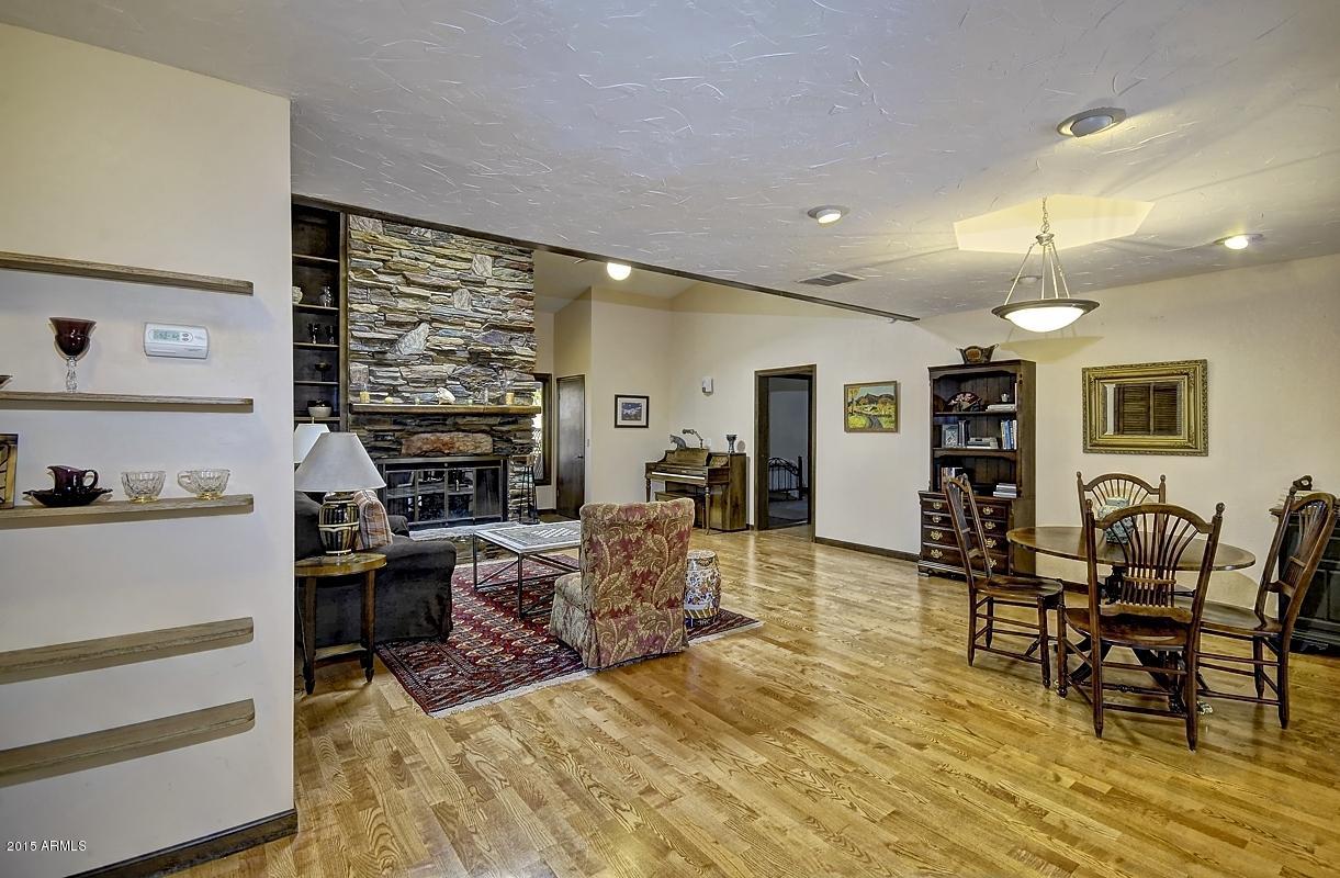 150 Courthouse Butte Road Sedona, AZ 86351 - Photo 10 of 17 _D2X3253-Great Room, Fireplace, Dining A