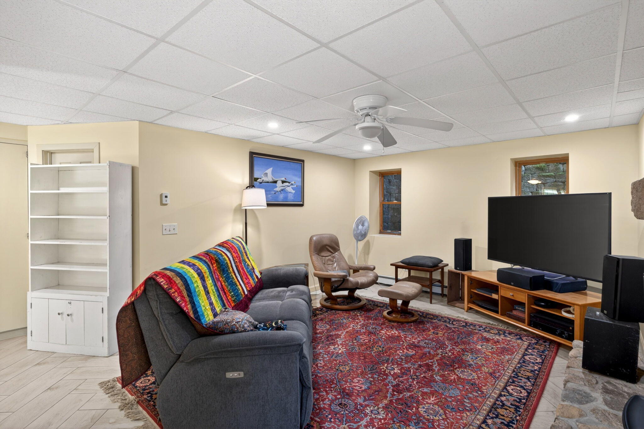 73 County Road Bourne, MA 02532 - Photo 66 of 91 a living room with furniture and a flat screen tv