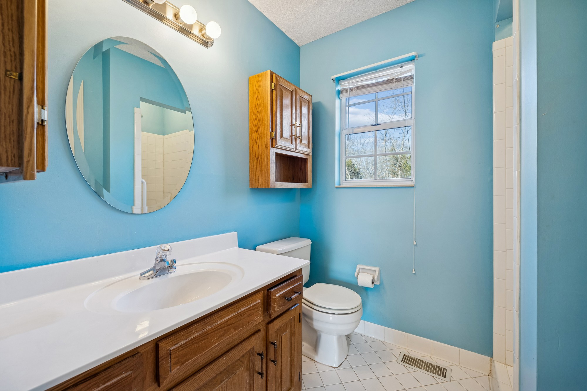 3508 Daisy Trail Antioch, TN 37013 - Photo 34 of 46 a bathroom with a toilet sink and mirror