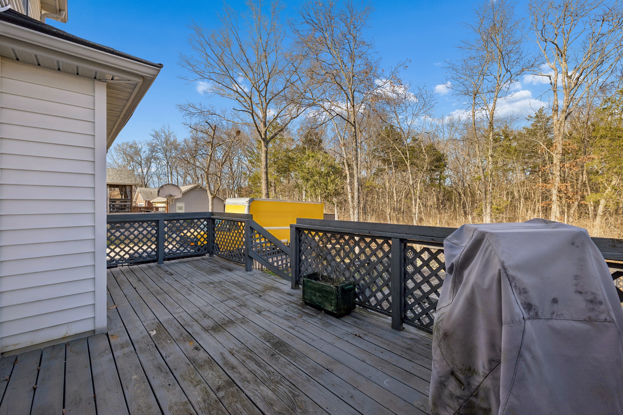 3508 Daisy Trail Antioch, TN 37013 - Photo 37 of 46 a view of a wooden deck and a yard