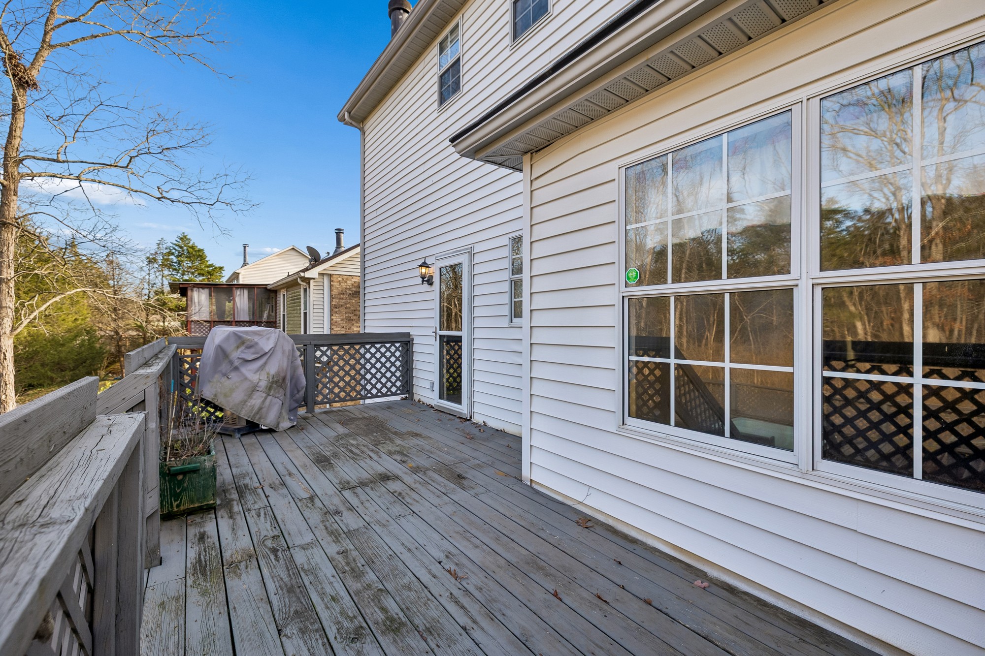 3508 Daisy Trail Antioch, TN 37013 - Photo 38 of 46 a view of a deck with wooden floor and seating space