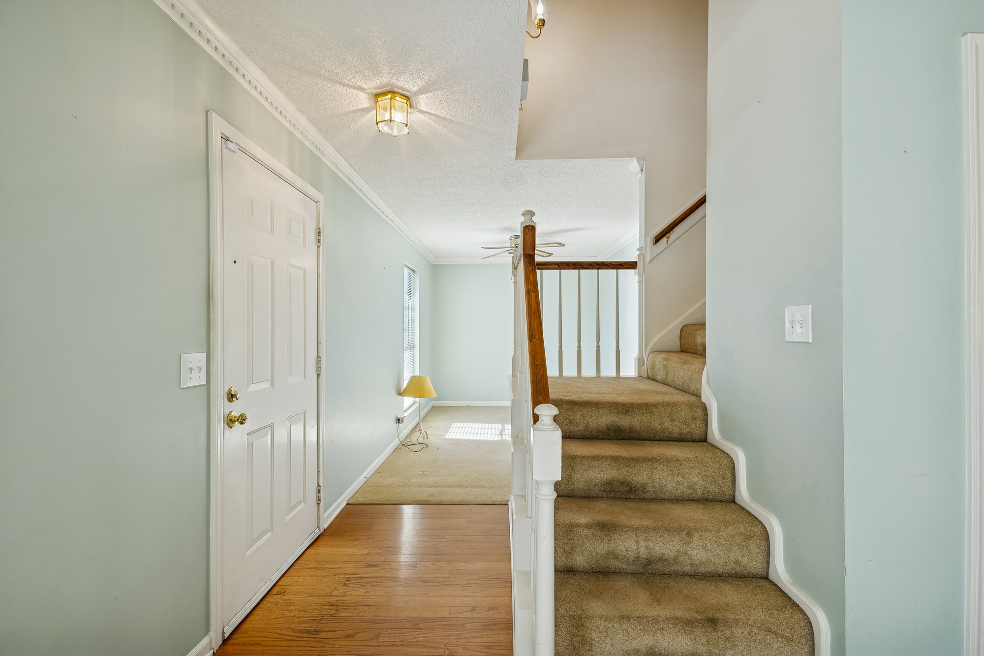 3508 Daisy Trail Antioch, TN 37013 - Photo 10 of 46 a view of entryway and hall with wooden floor
