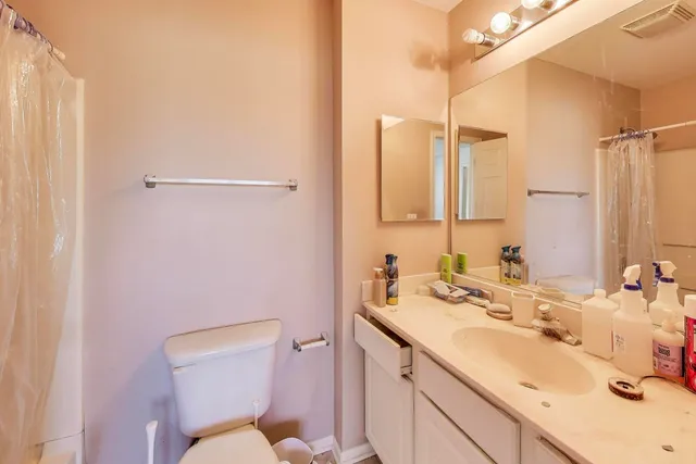 a view of a bathroom