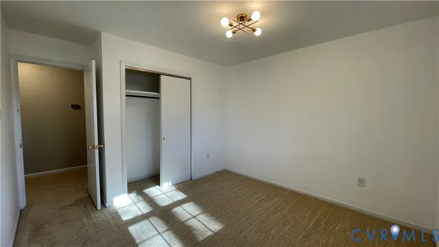 a view of empty room