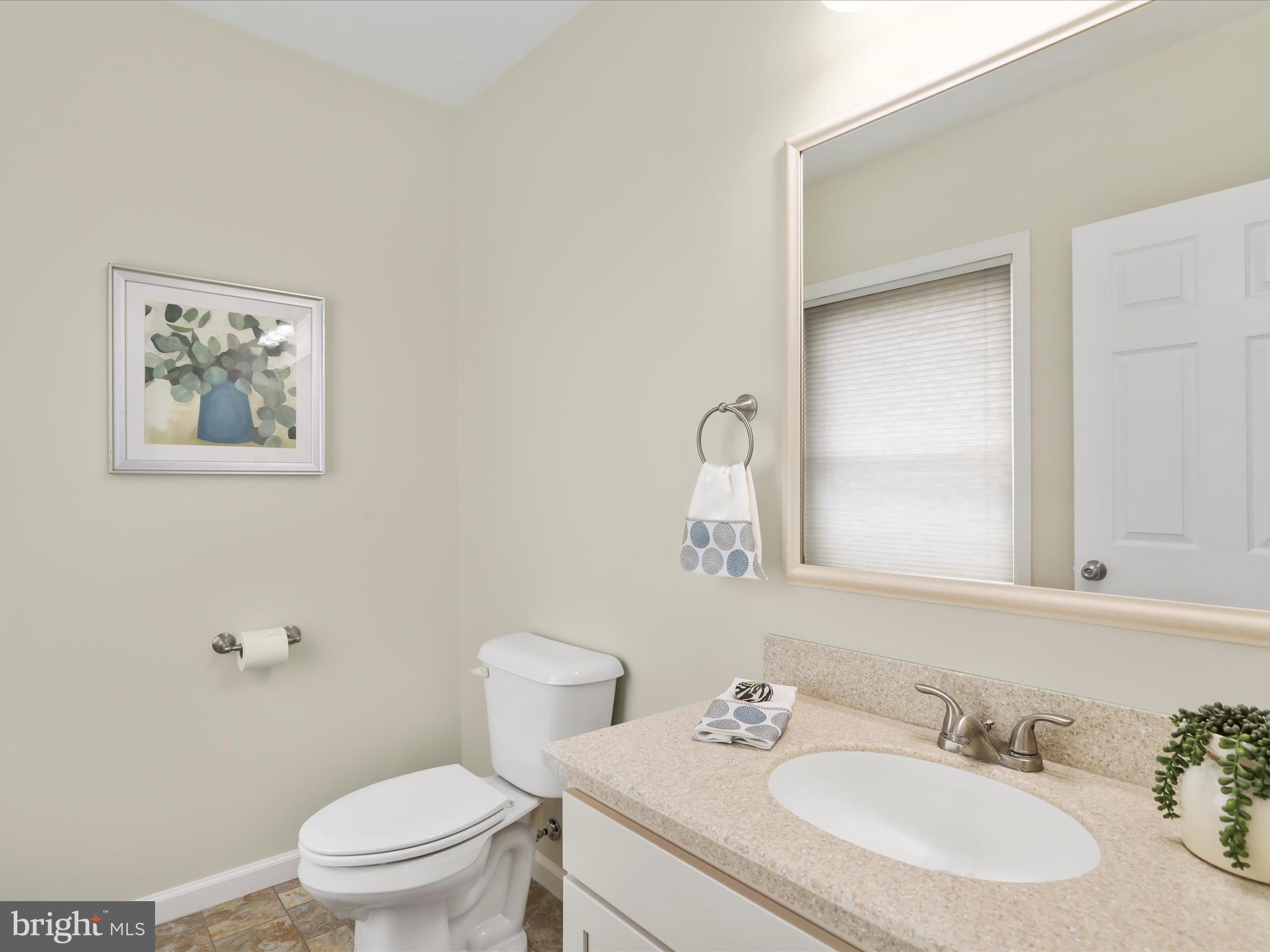 3745 Taneytown Road Gettysburg, PA 17325 - Photo 28 of 87 a bathroom with a sink toilet and a mirror