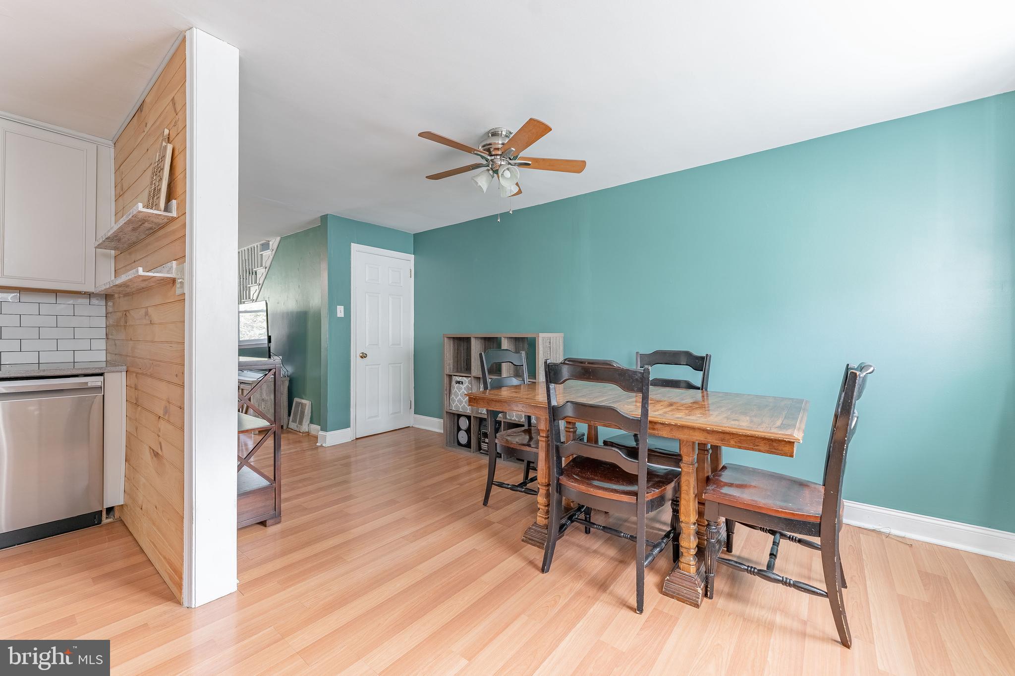 872 Fairfax Road Drexel Hill, PA 19026 - Photo 13 of 31 a view of a dining room with furniture and wooden floor